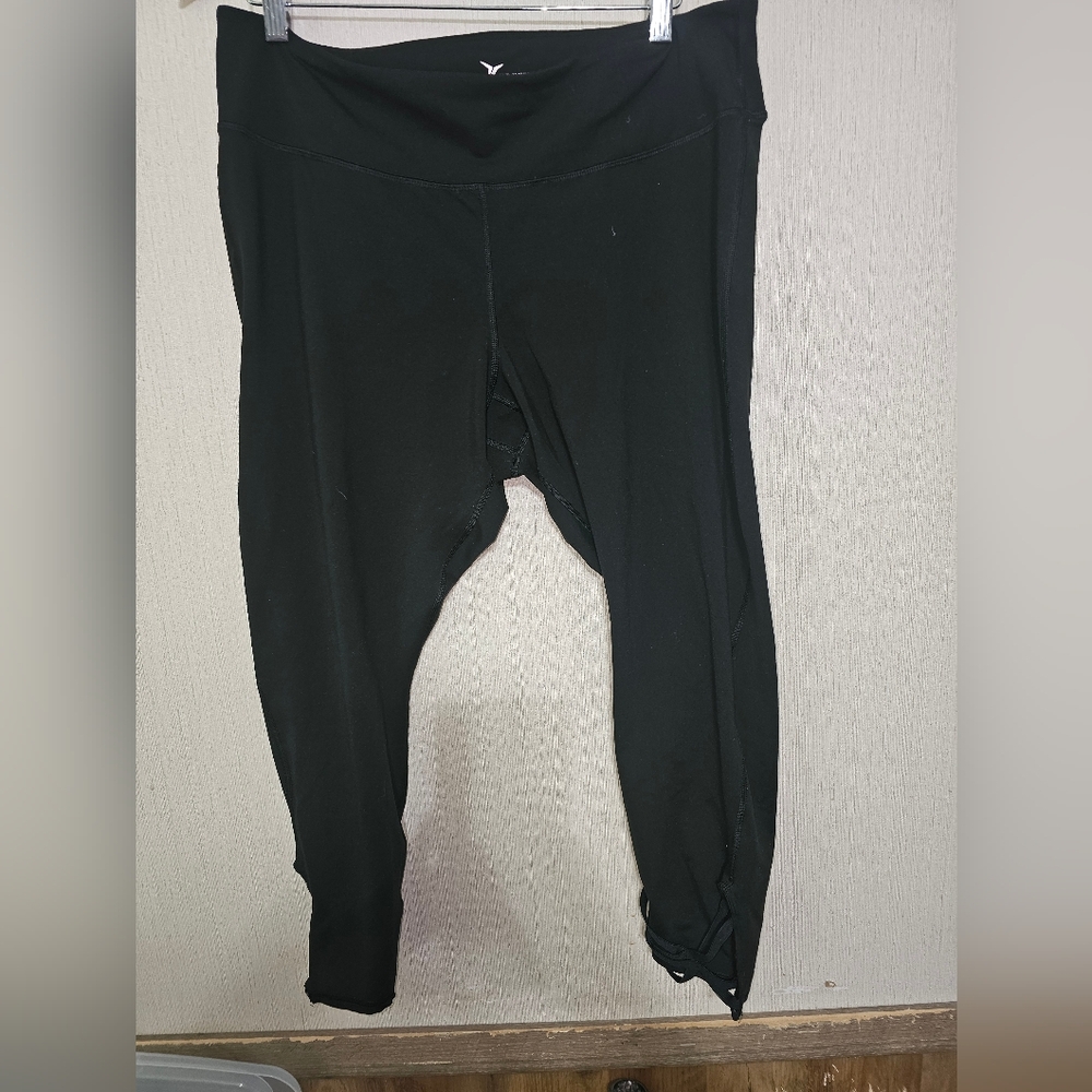 Old Navy Active Plus Size Women's 2X Yoga Pants Leggings Fitted